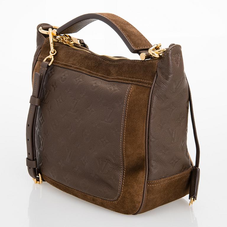 Louis Vuitton, Monogram Empreinte Suede Audacieuse Bag.