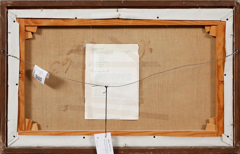 HUGO ZUHR, olja på duk, monogramsignerad, à tergo daterad -63.