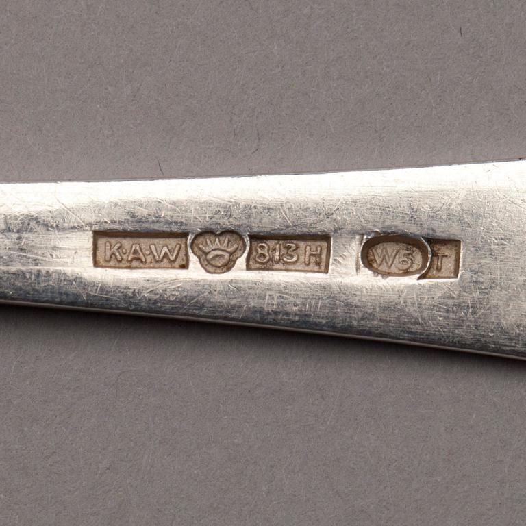 PARTI SKEDAR, 16 st, silver, diverse finska stämplar 1916-1922. Vikt ca 523 g.