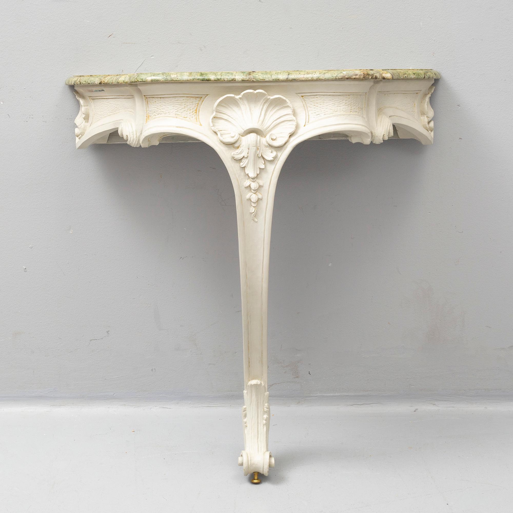 KONSOLBORD, rokoko, 1700-talets mitt.