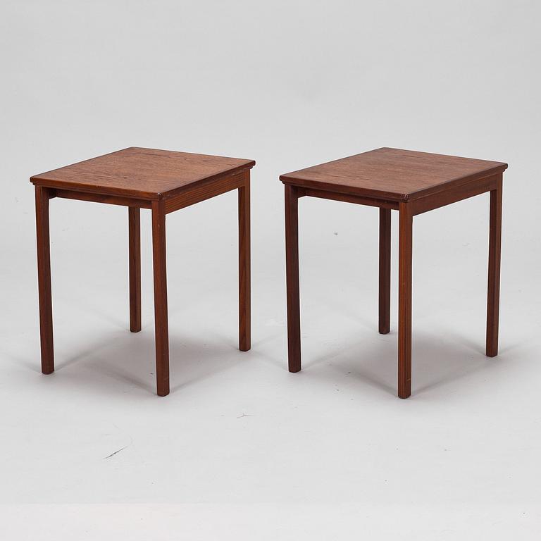 Three part serial table, 1960s.