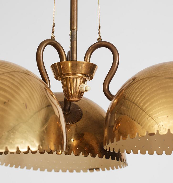Harald Notini, taklampa, modell "11894", Arvid Böhlmarks Lampfabrik, 1940-50-tal.