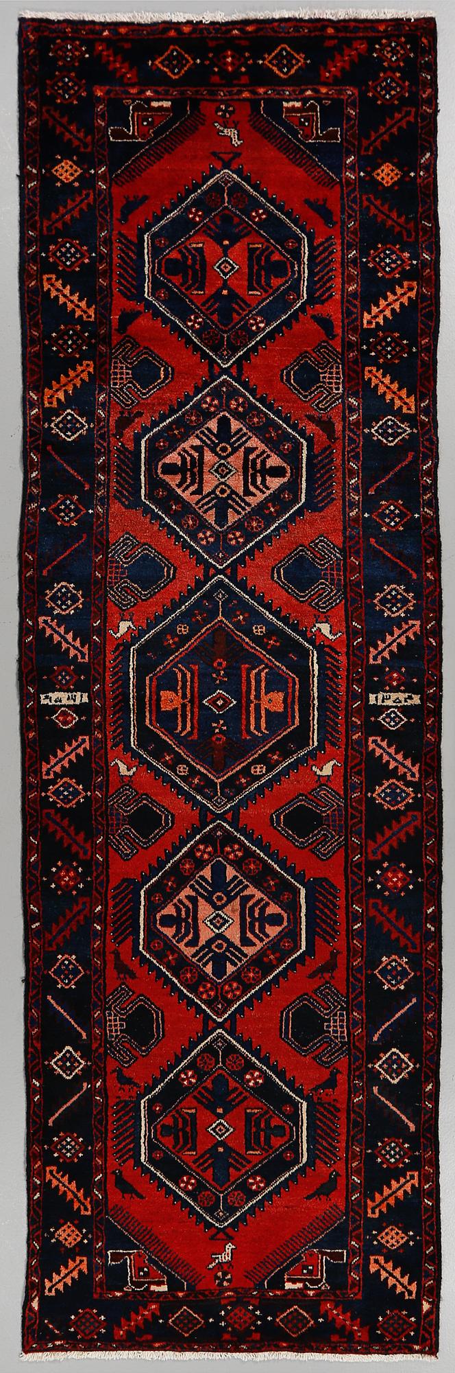 GALLERIMATTA, Hamadan, sent 1900-tal, ca 285x85 cm.