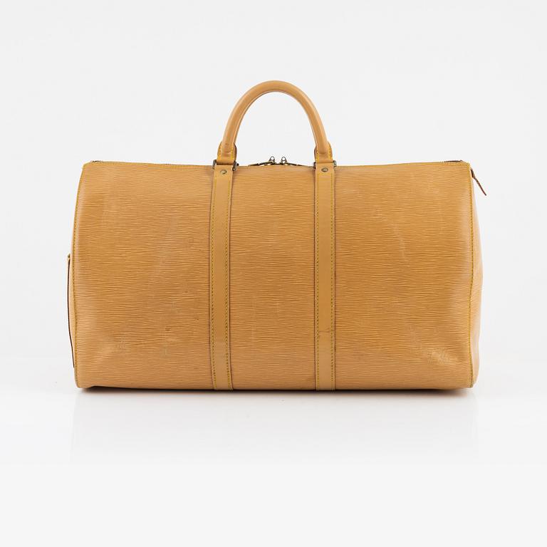 Louis Vuitton, weekendbag "Keepall Epi 50", 1988.
