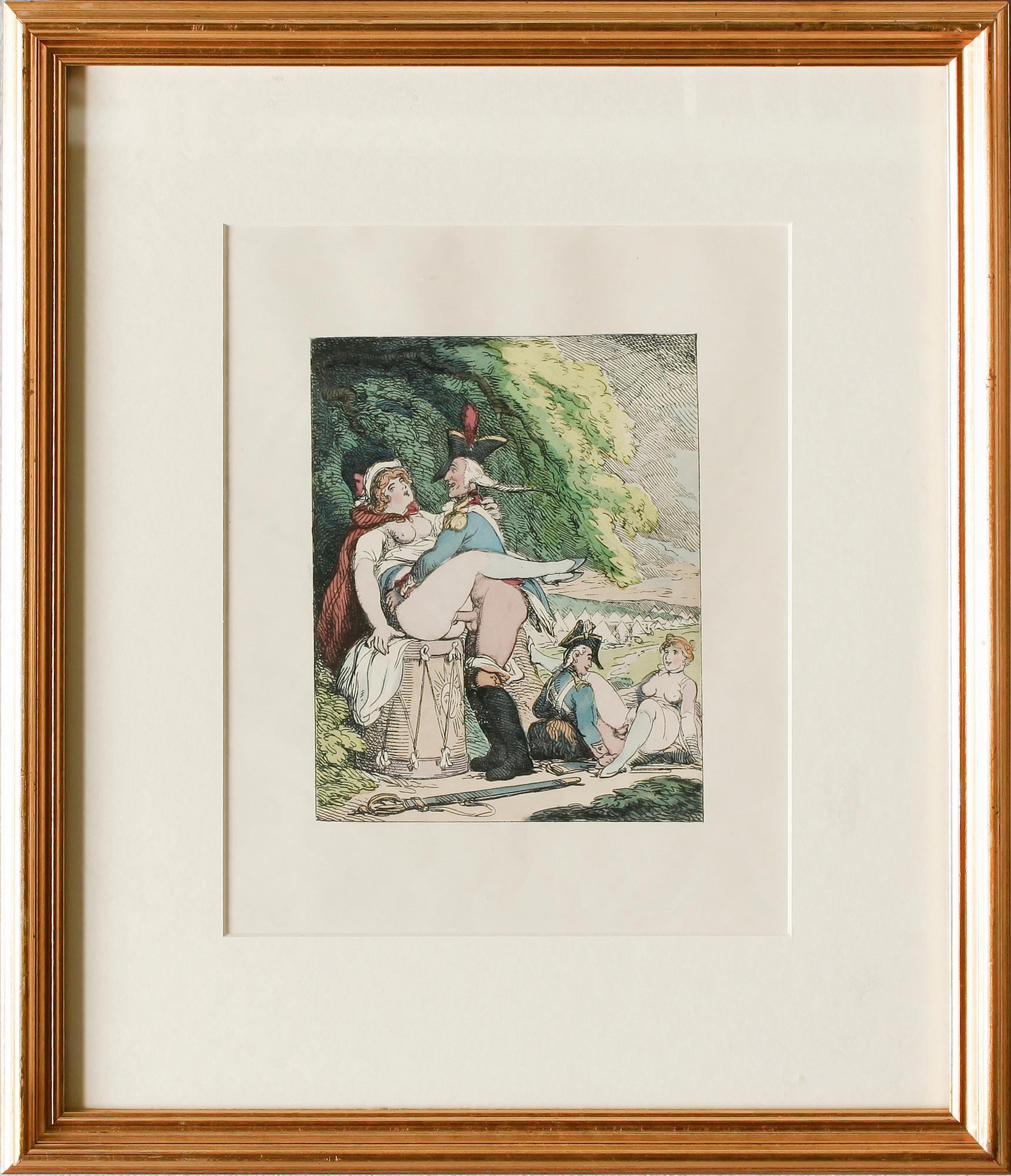 GRAVYRER, 3 st, England 1800-tal.