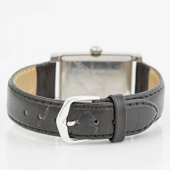 Eterna, "Tank", wristwatch, 22 x 38 mm.