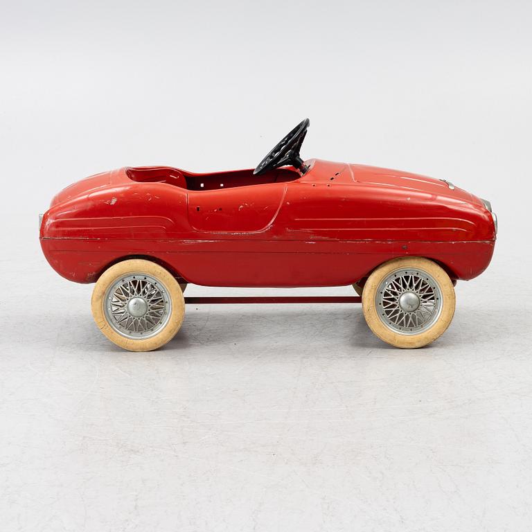 A pedal car, Giordani, Italy, 1950's.