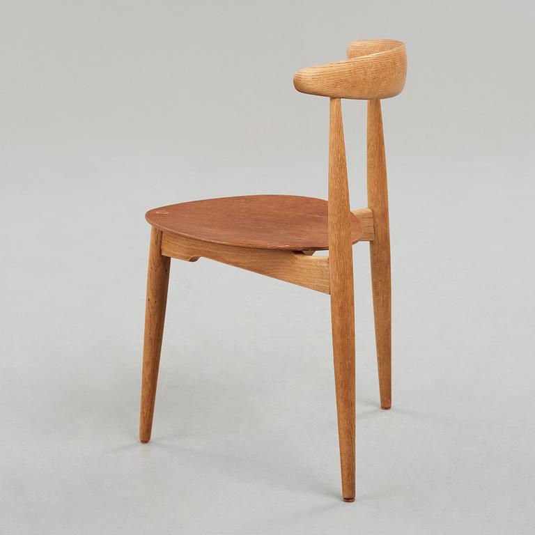 HANS J WEGNER, stol, "Hjertestolen", Fritz Hansen, Danmark 1950-tal.