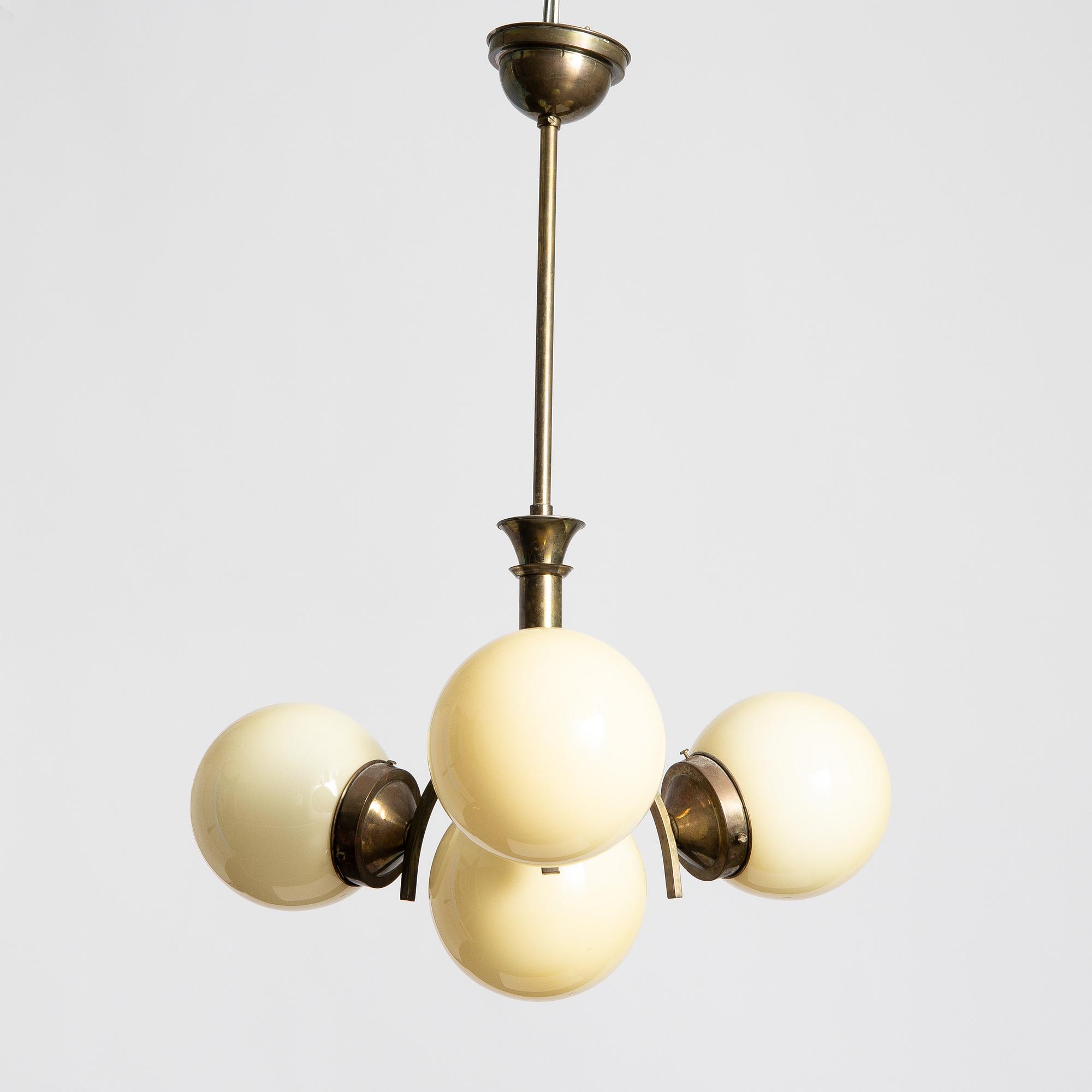 A ceiling lamp, 1930s.