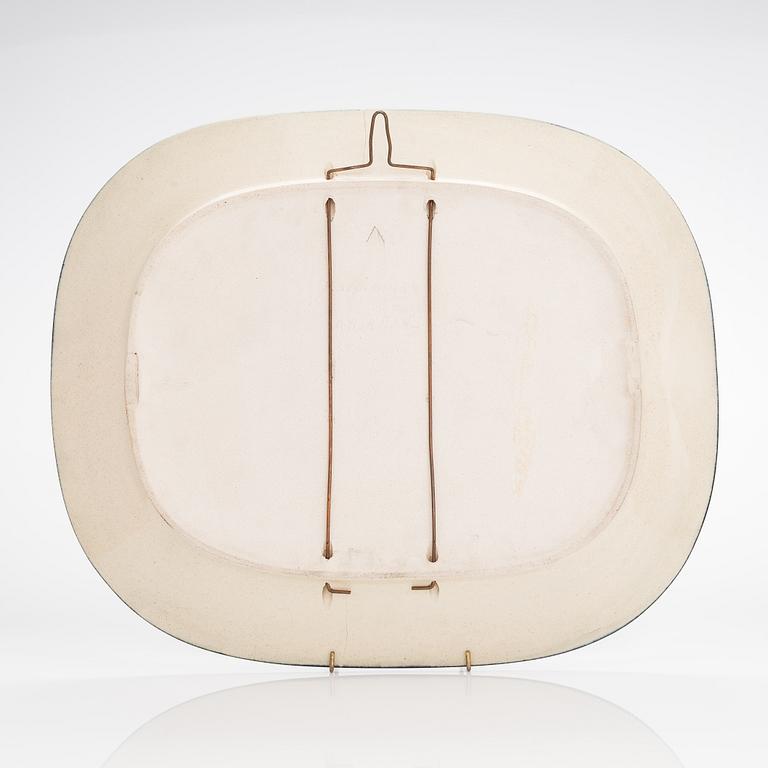 Birger Kaipiainen, dekorationsfat, keramik, signerat Kaipiainen Arabia.