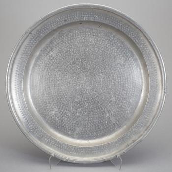 FAT, 7 stycken, tenn, bla Samuel Marnel, Stockholm, (1748-1775).