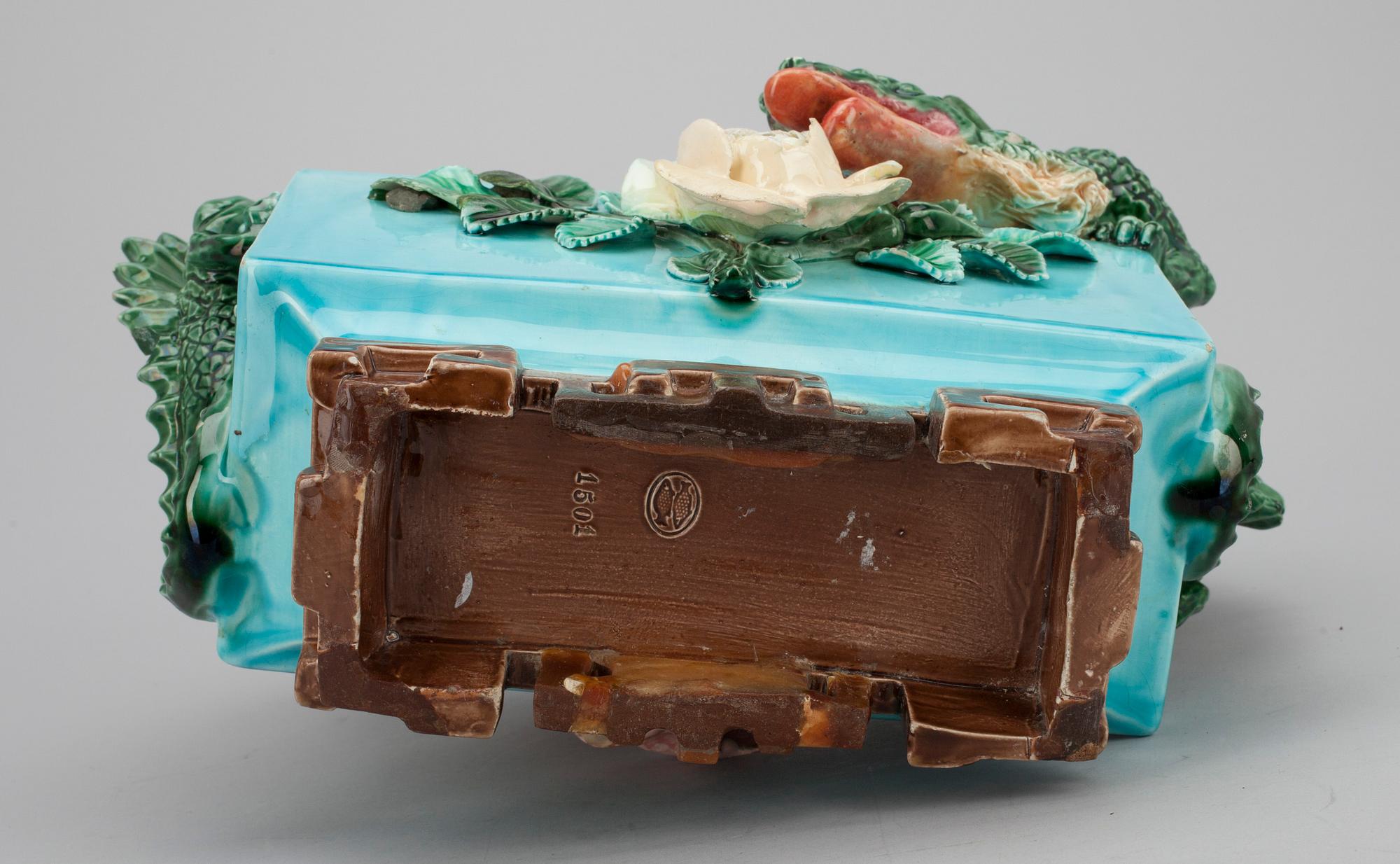 VAS, majolika, Neuhaldensleben, Tyskland 1886-1904.