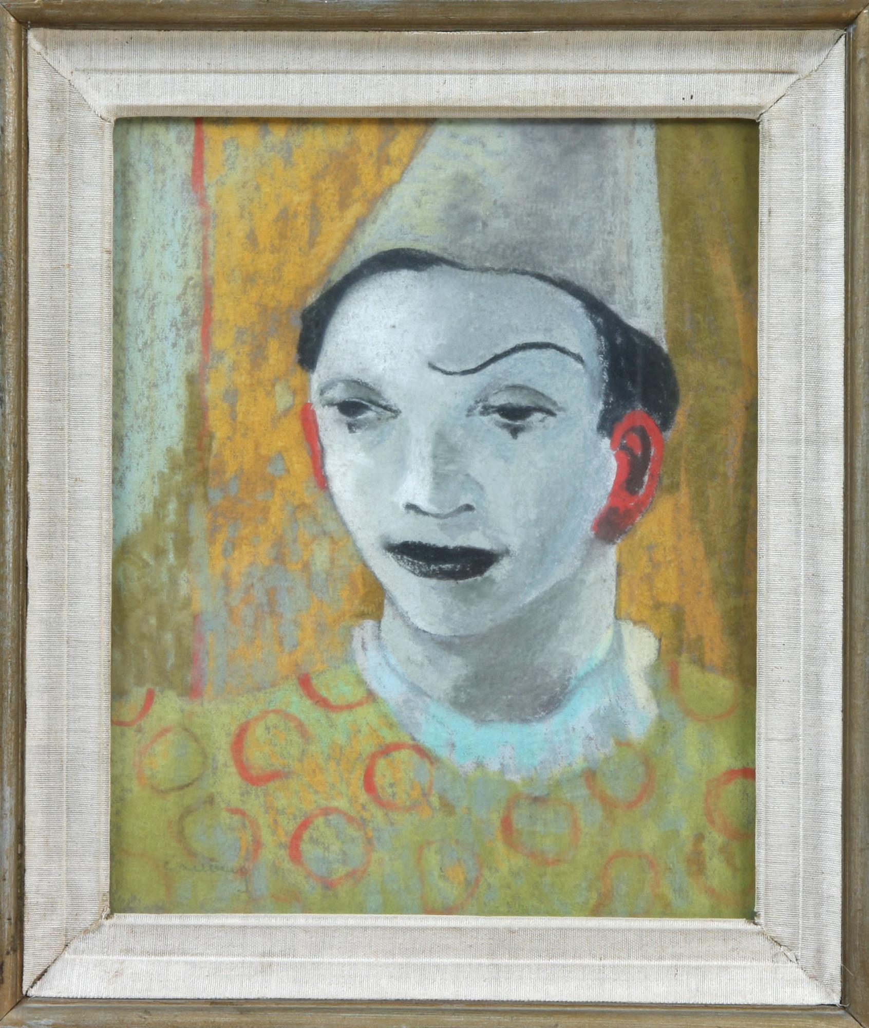 BENGT CARLBERG, pastell, sign.