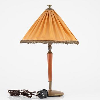 Harald Notini, a table lamp, model "6931", Arvid Böhlmarks Lampfabrik, 1920s-30s.