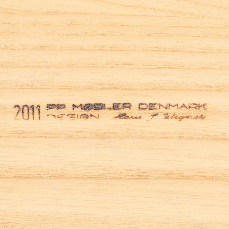 Hans J. Wegner, a model "JH 586/Fruit bowl"" table, PP Møbler, Denmark, 2011. Provenance Sven Lundh.