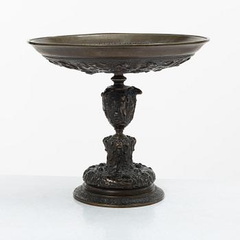 Tazza, bronze, circa 1900.