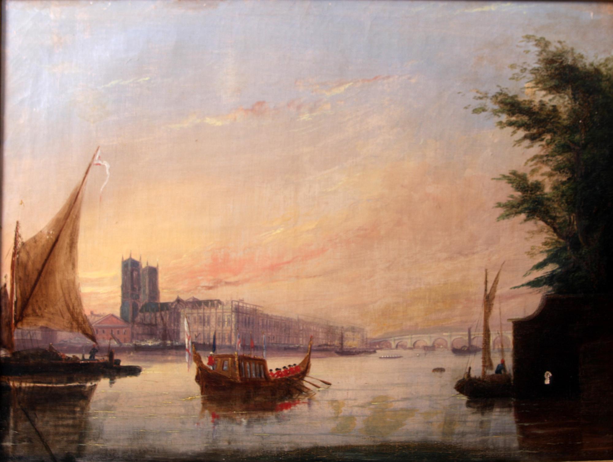 OKÄND KONSTNÄR, Frederick Calvert, hans art, olja på duk.