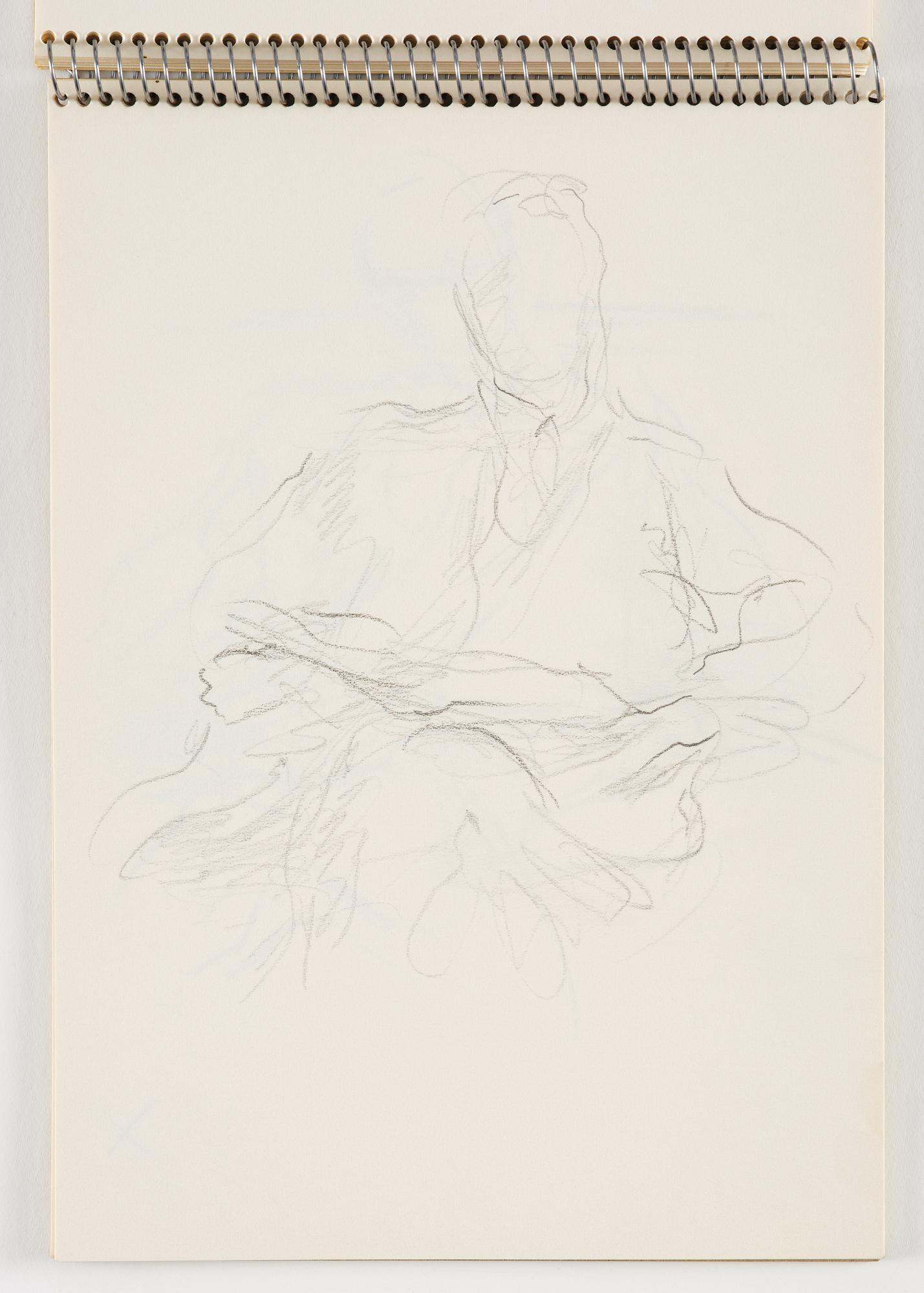 Lotte Laserstein, Skissblock med 19 teckningar varav 1 signerad.