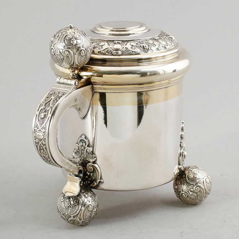 STOP, silver, GAB, Stockholm 1953. Vikt 660 g.