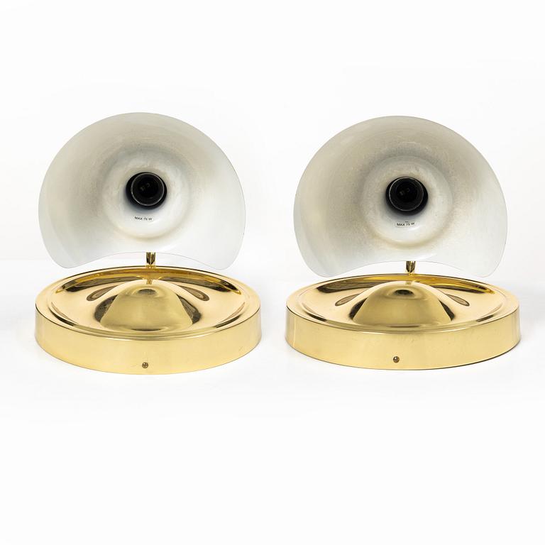 Josef Frank, wall lamps, a pair, model 2389, Svenskt Tenn.