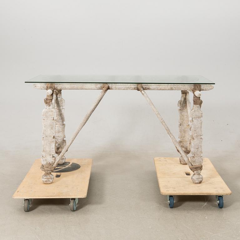 Adama Kones, table, so-called Tuareg Table, Mauritania & South Africa, mid-20th century.