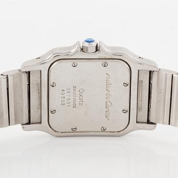 Cartier, Santos Galbée, wristwatch, 29 x 29 (41) mm.