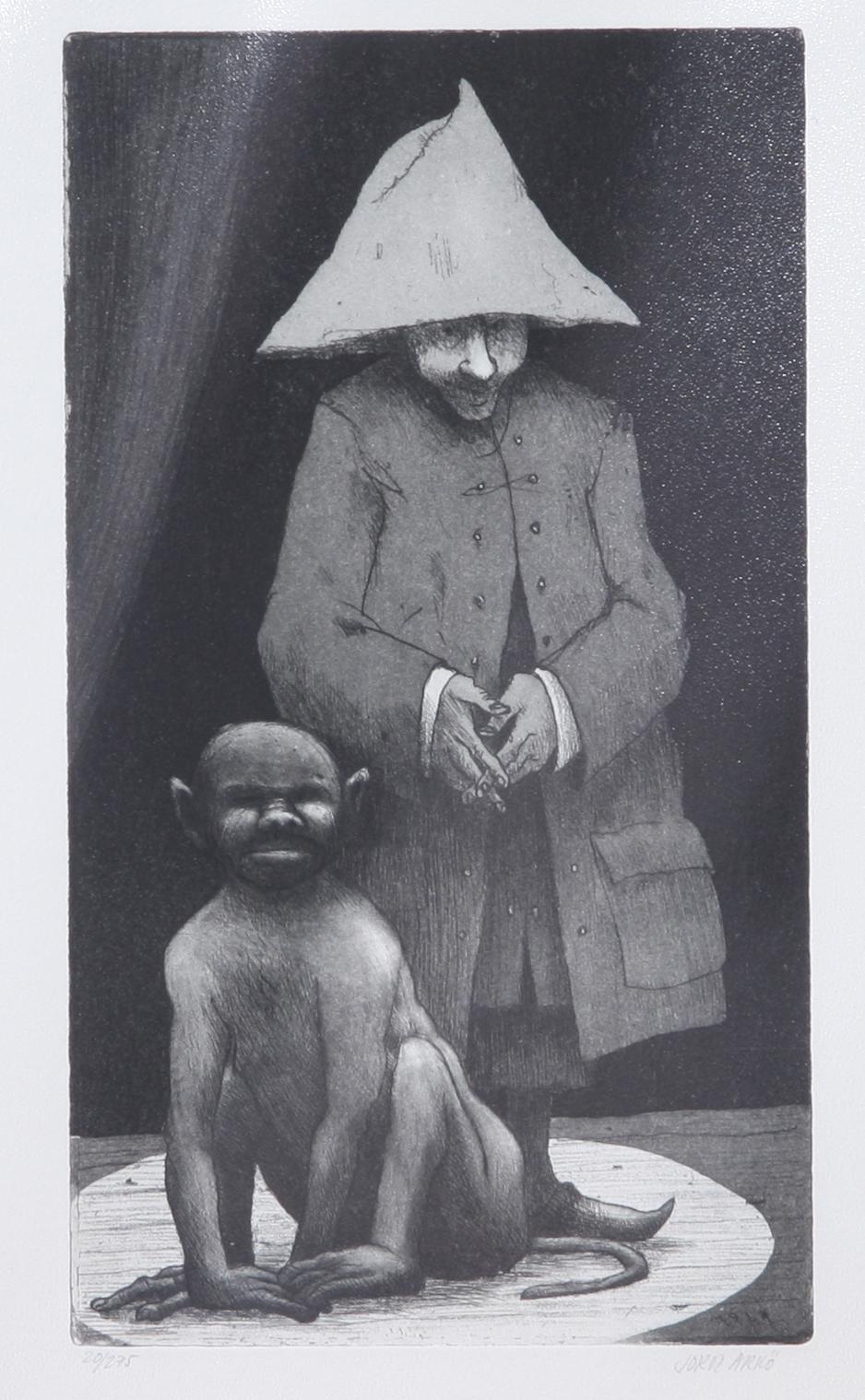 JORDI ARKÖ, 3 st, etsningar, sign o numr.