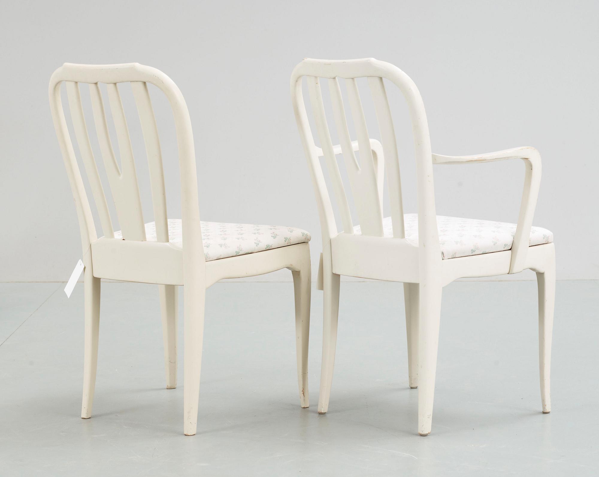 MATSALSGRUPP, 7 delar, "Juni", Carl Malmsten.