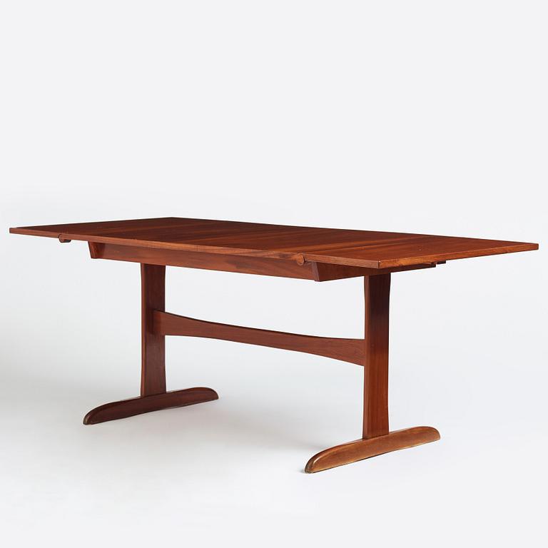 Josef Frank, a mahogany drop leaf table, Svenskt Tenn, 1940-1950s, 
model 1197.