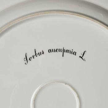A Royal Copenhagen 'Flora Danica' dish, Denmark, 2000-2004.