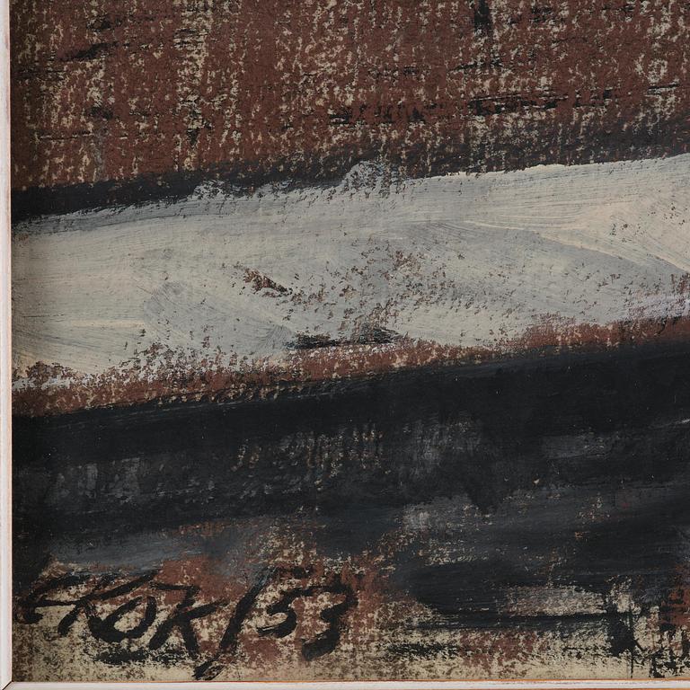 Endel Kõks, Lady with Birds.