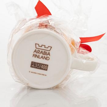 Moomin-mug, porcelain, 'Fazer Café', Moomin Characters, Arabia 2004, numbered 235/400.