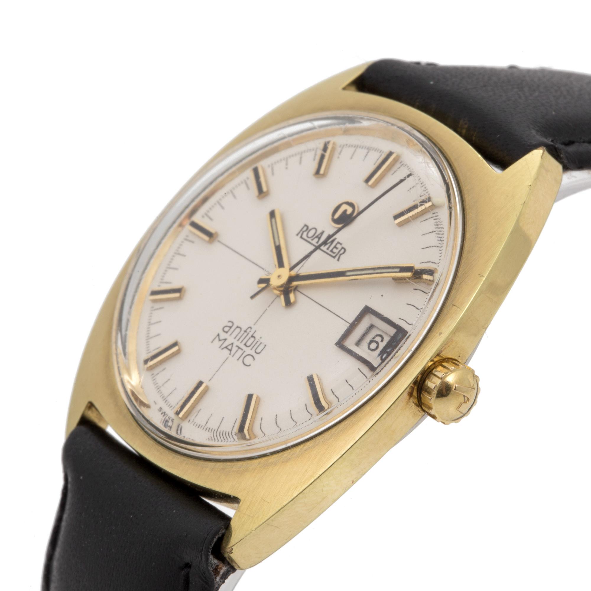 Roamer anfibio matic watch outlet