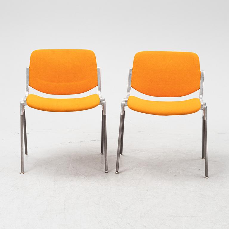 Giancarlo Piretti, stolar, 8 st, Castelli, Italien, 1900-talets andra hälft.