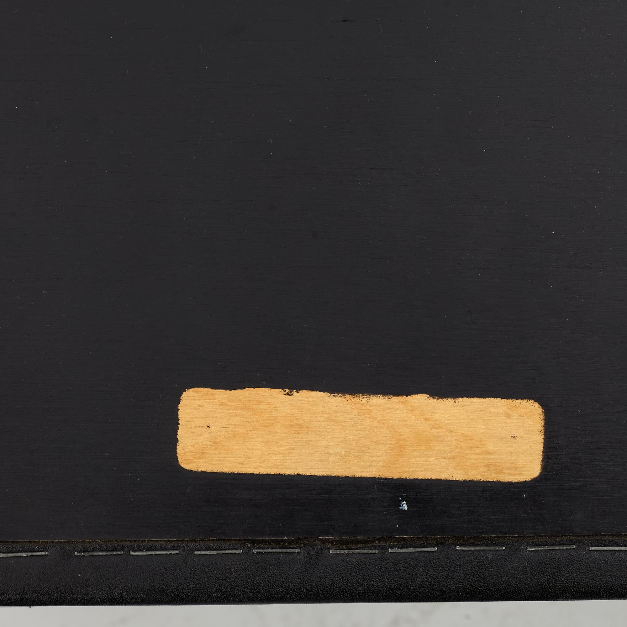 Alvar Aalto, a pair of 'X601' stool for Artek, later half of the 20th century.