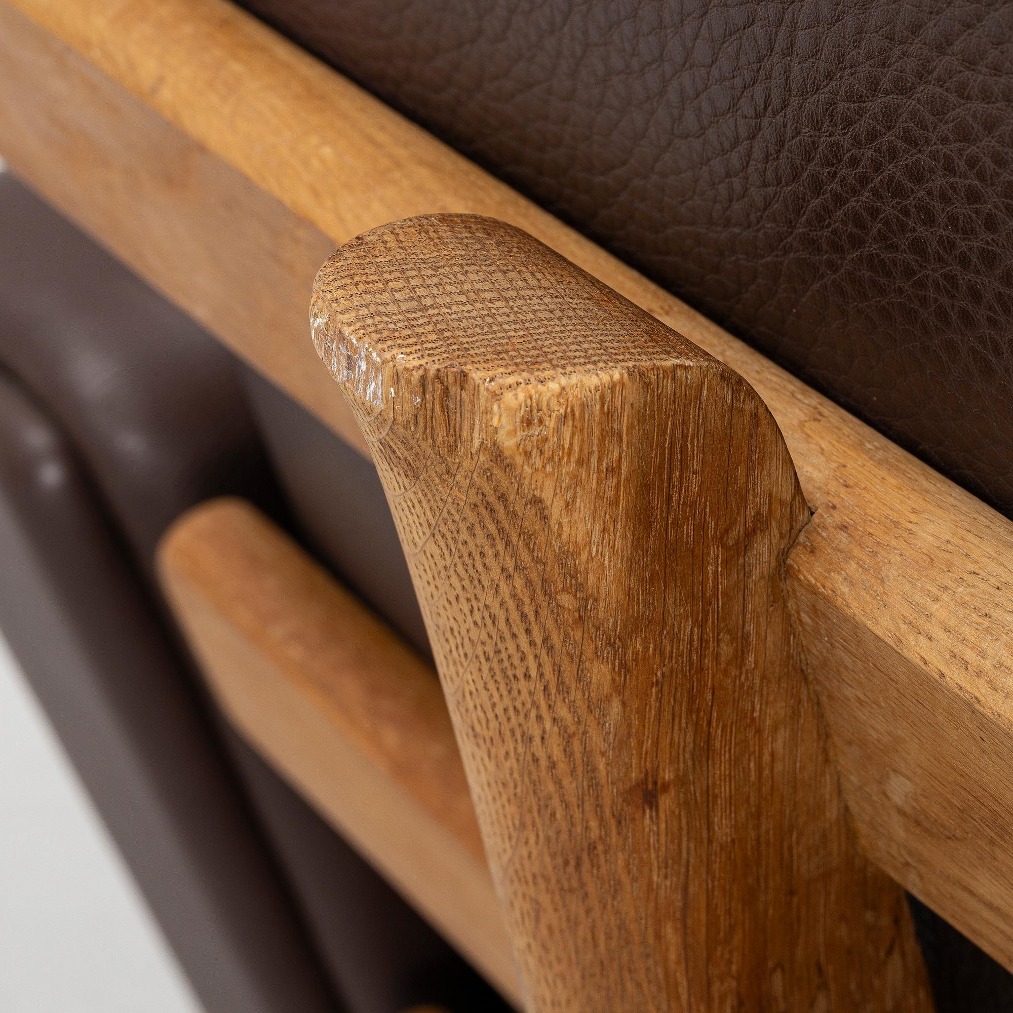 Hans J. Wegner, soffa "GE236" för Getama, Gedsted, Danmark 1900-talets senare del.