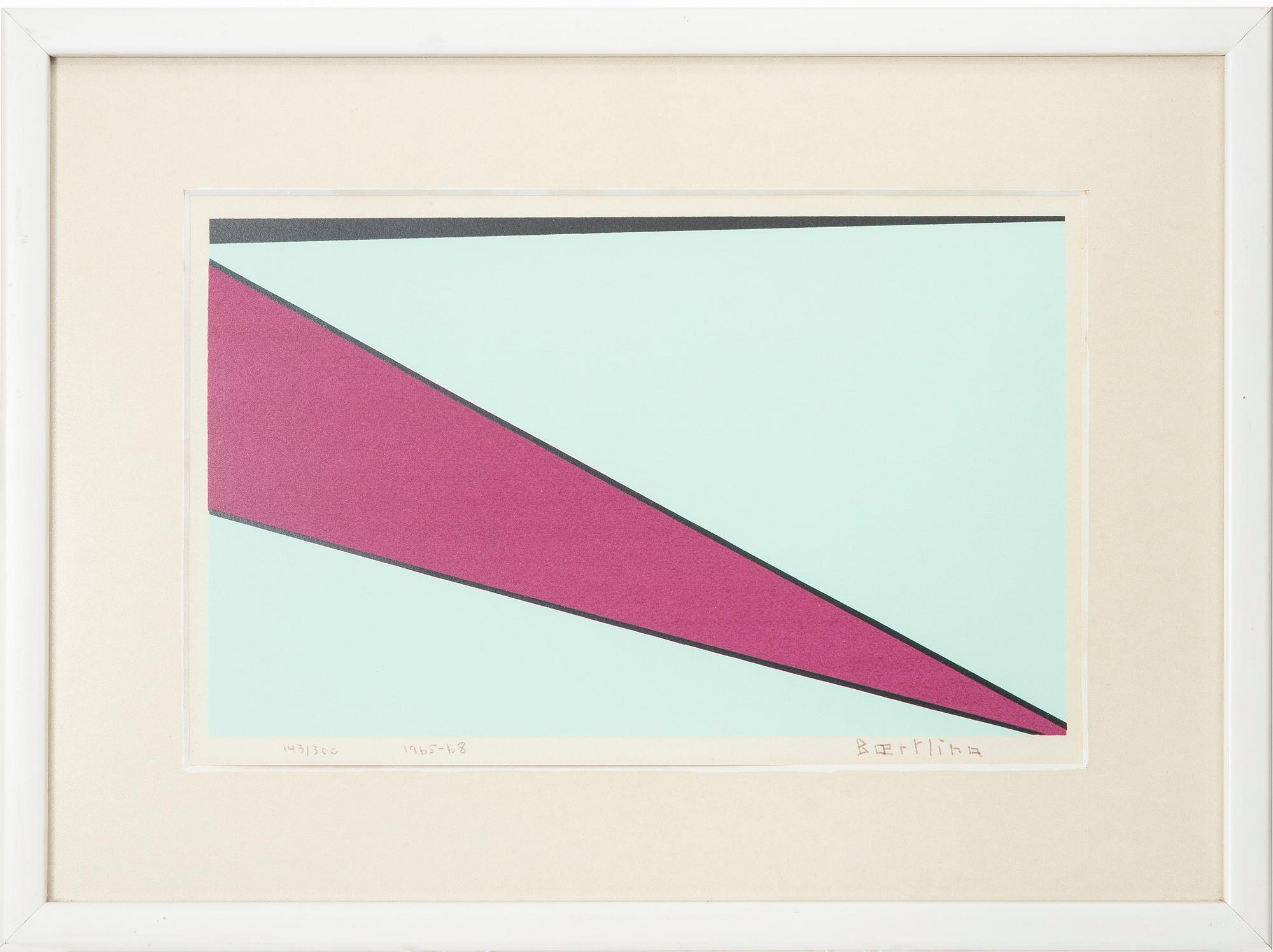 Olle Bærtling, "Ukie". From the suite: "The Angles of Open Form Infinite Space from Cinètisme to Open Form 1949 - 1968".