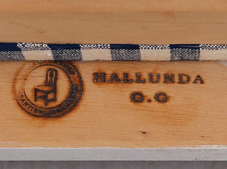 STOLAR, 10 st, gustaviansk stil, "Hallunda", ur IKEAs 1700-talsserie, sent 1900-tal.