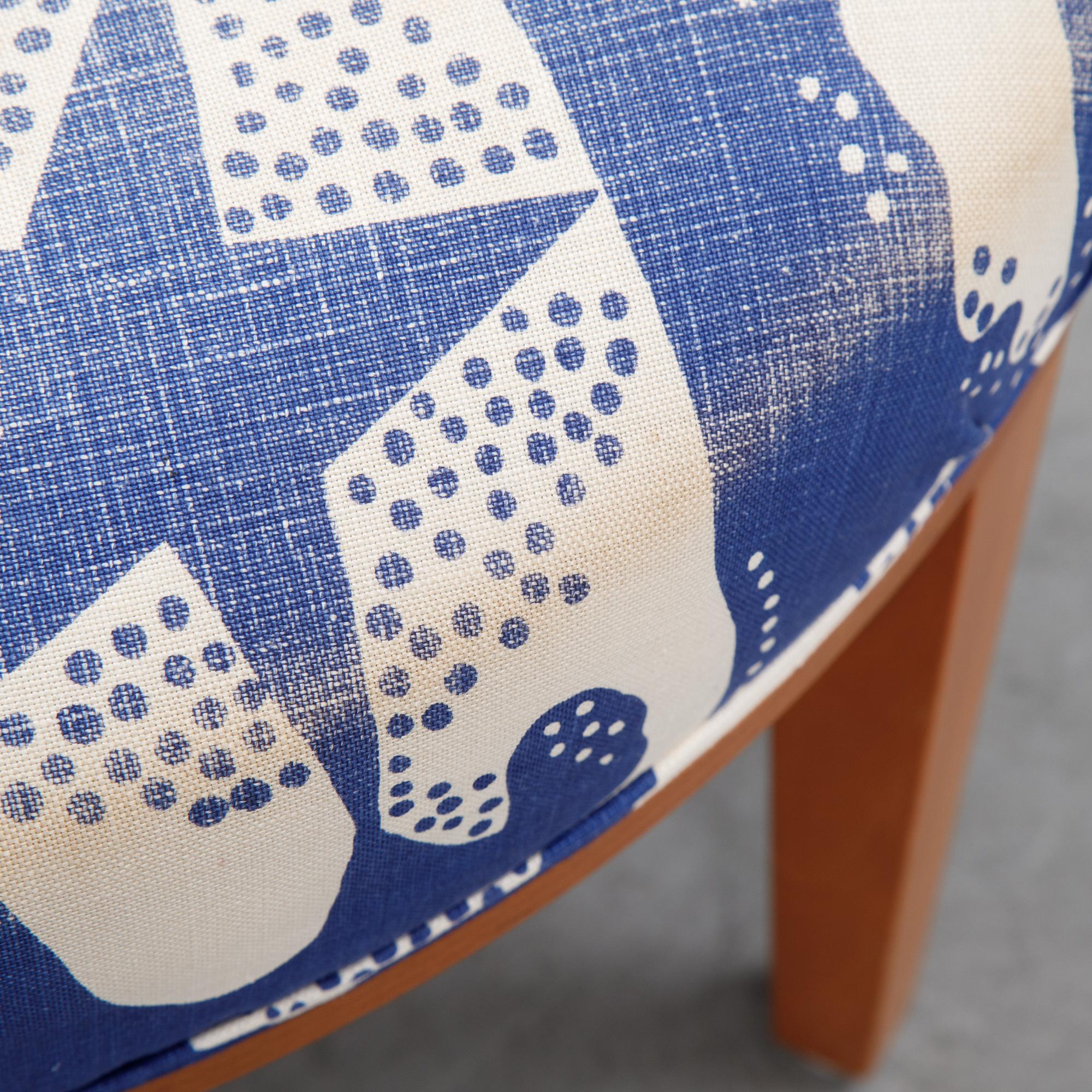 Josef Frank, a model 647 ottoman, Svenskt Tenn.