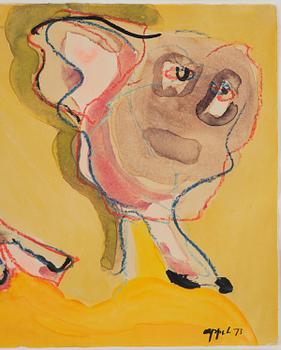 Karel Appel, Untitled.