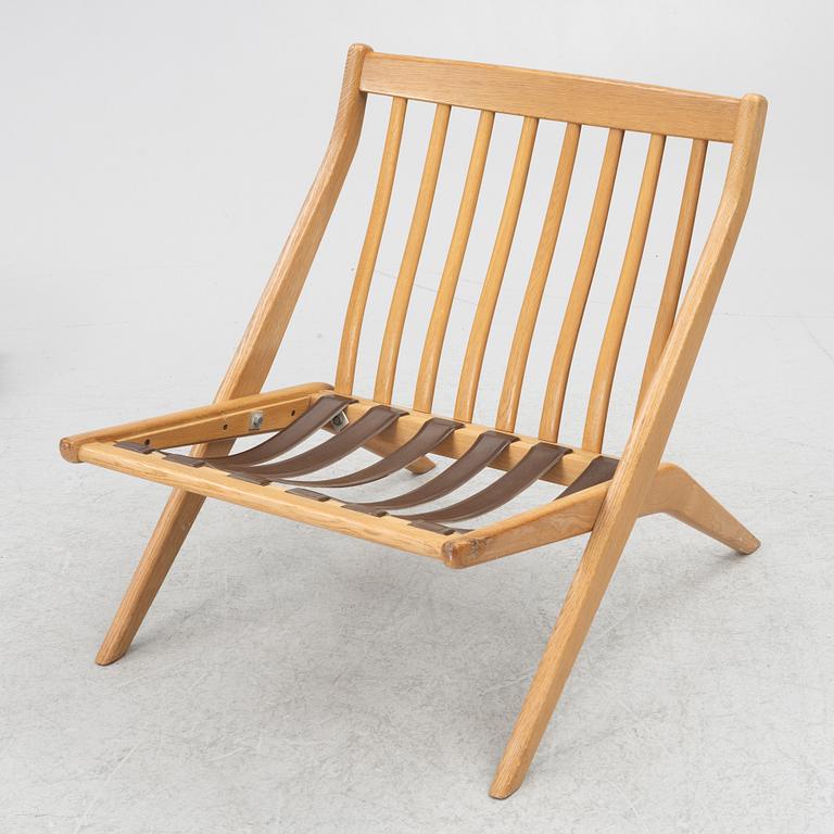 Folke Olsson, an armchair 'Scissor chair/Frisco', Bodafors, 1961.