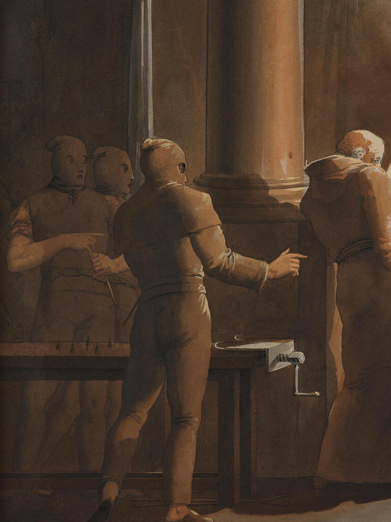 Pehr Emanuel Limnell, Scene from The Italian or The Ruins at Paluzzi.