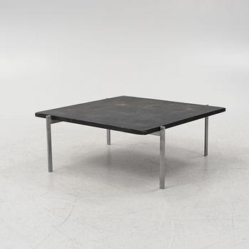 Poul Kjaerholm, a 'PK61' coffee table, Fritz Hansen, Denmark.