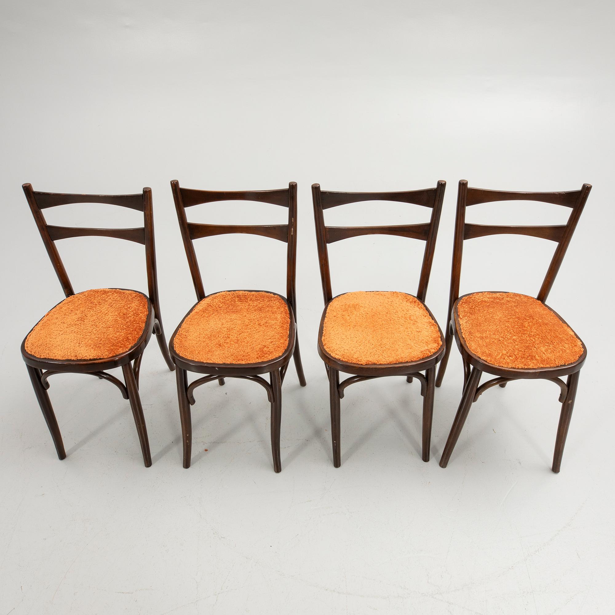 Chairs, 4 pcs, 20th century.