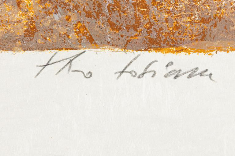 Theo Tobiasse, "The Song of Songs of King Solomon", portfolio with 12 colour lithographs.