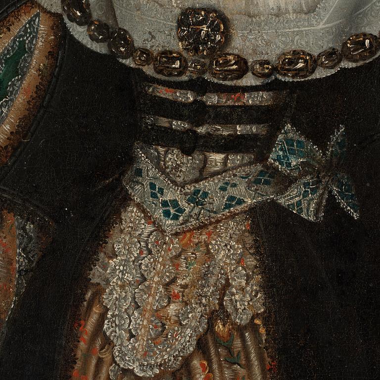 Jacob Heinrich Elbfas Tillskriven, "Anna Margareta Sture" (1615-1646) gift Oxenstierna af Södermöre.