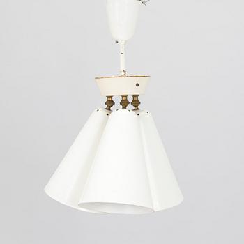 Paavo Tynell, Ceiling lamp, model A2-2/14-17/3, Idman, mid-20th century.
