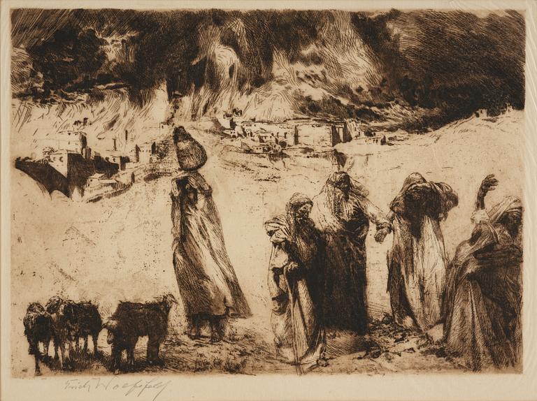 Erich Wolfsfeld, Två stycken bibliska scener.