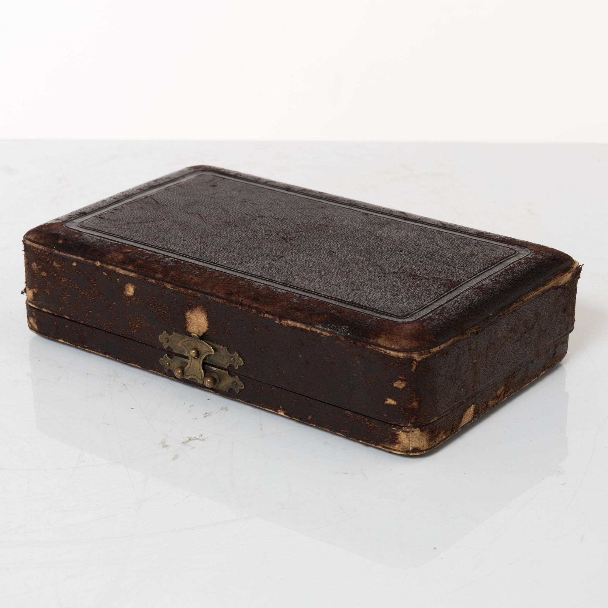 Skedar, ett par, silver, Moskva, Ryssland 1891.