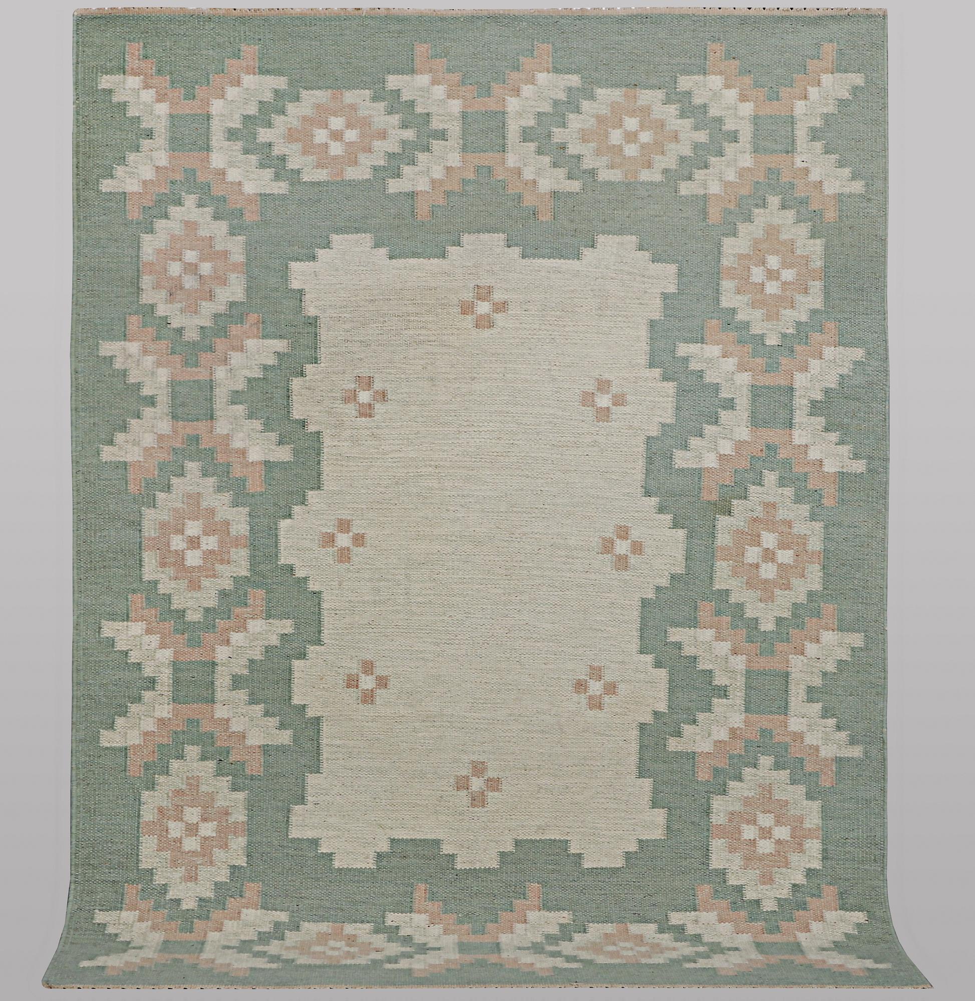 A flat weave carpet, Sweden, ca 195 x 140 cm.